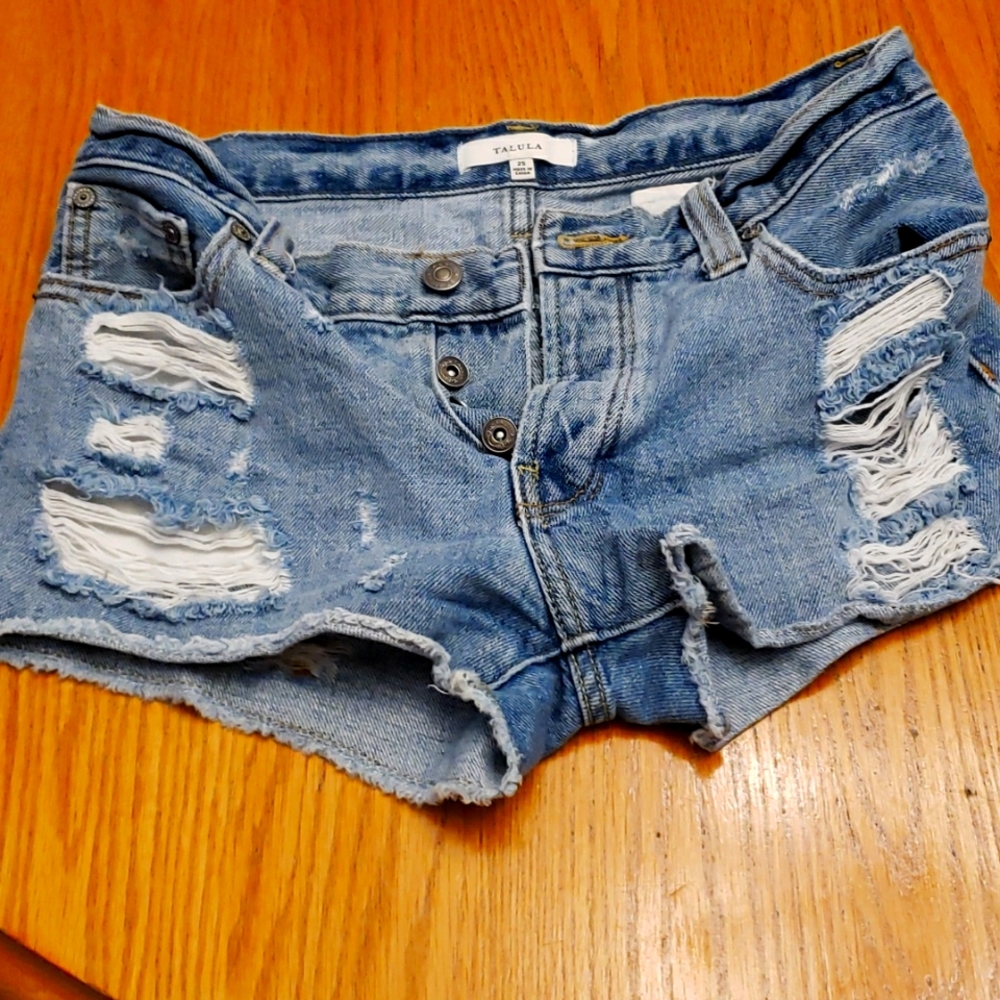jean shorts